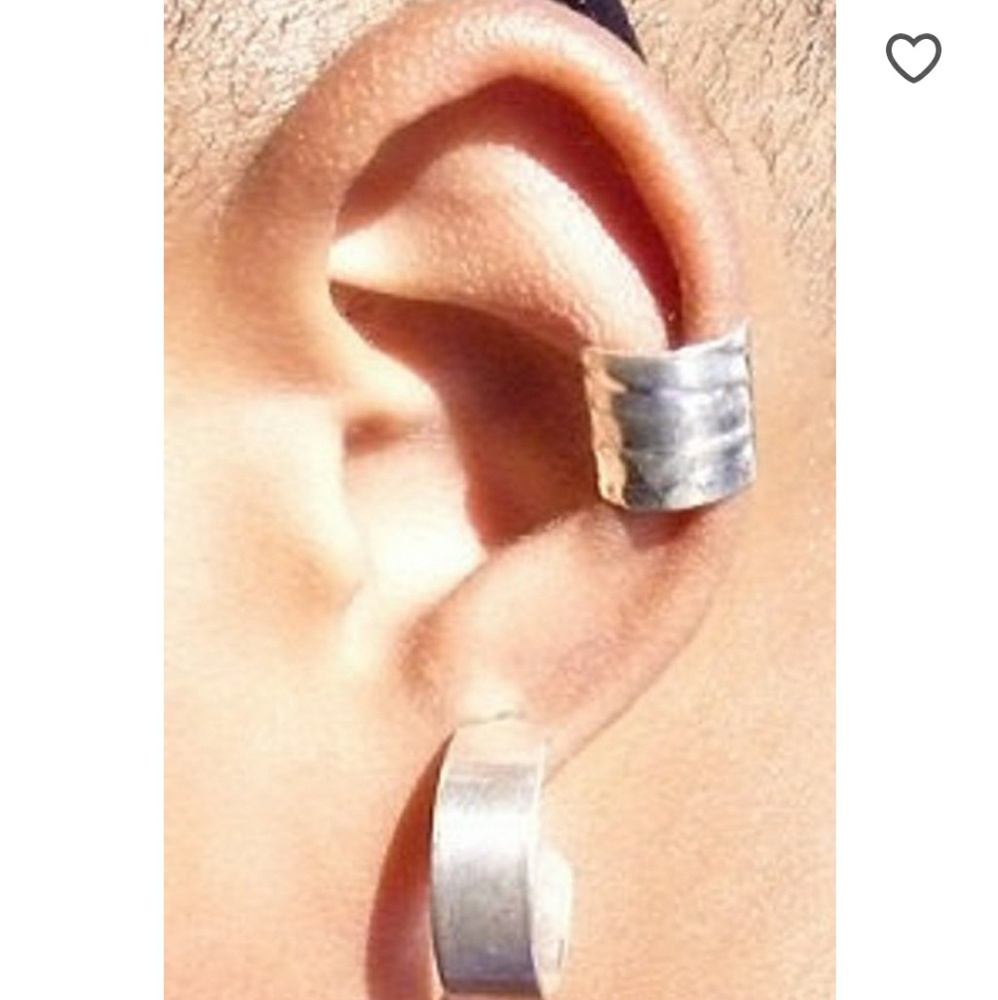 Sterling Silver Ear Cuff/Hair Jewelry